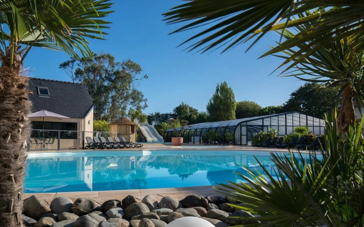 Mobil-Home 6 Personnes - Bretagne - Piscine - Plage Trégunc Dış mekan fotoğraf