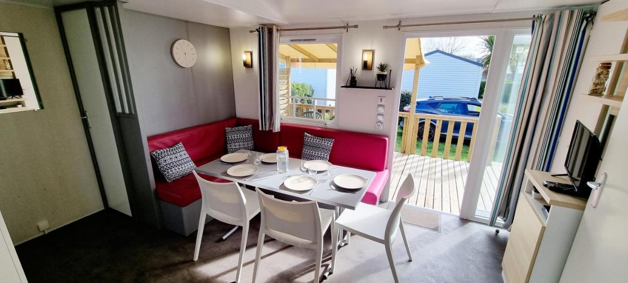 Mobil-Home 6 Personnes - Bretagne - Piscine - Plage Trégunc Dış mekan fotoğraf